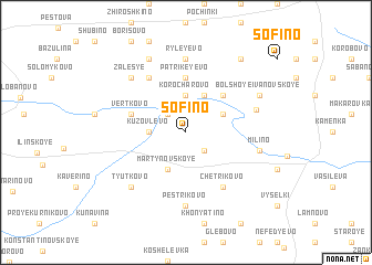 map of Sof\