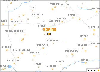 map of Sof\