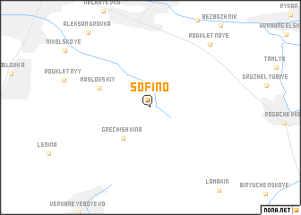 map of Sof\