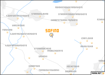 map of Sof\