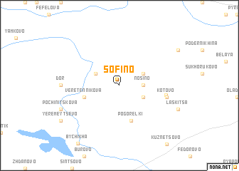 map of Sof\