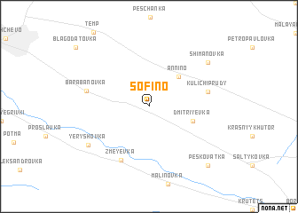 map of Sof\