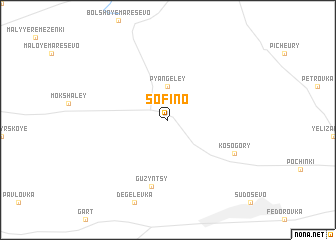 map of Sof\