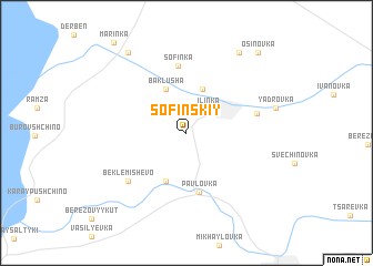 map of Sof\