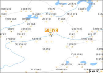 map of Sofiya