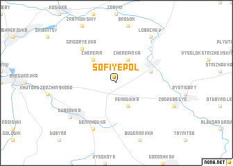 map of Sofiyepolʼ