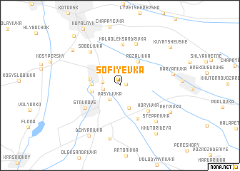 map of (( Sofiyevka ))