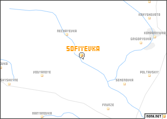 map of Sofiyevka