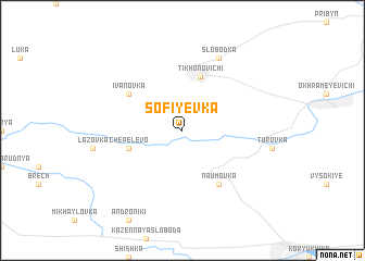 map of Sofiyevka