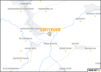 map of Sofiyevka