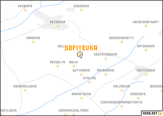 map of Sofiyevka