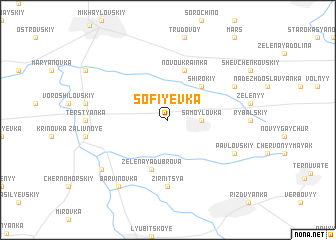 map of Sofiyevka