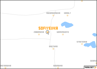 map of Sofiyevka