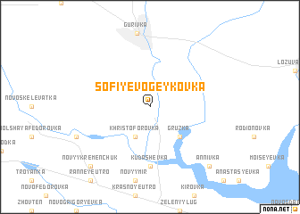 map of Sofiyevo-Geykovka