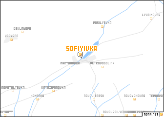 map of Sofiyivka