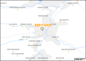 map of Sofiyivka