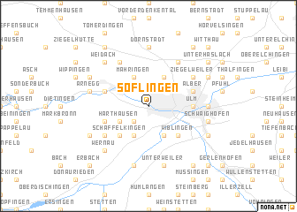 map of Söflingen