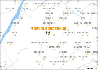 map of Sofon Legbozukun