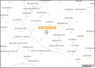 map of Sofonovo