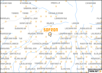 map of Sofrón