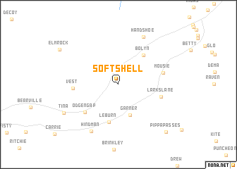 map of Soft Shell