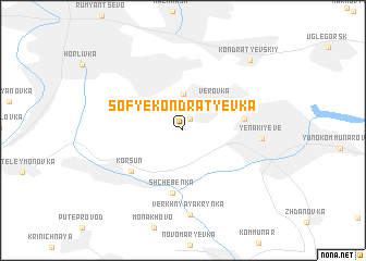 map of Sofʼye-Kondratʼyevka