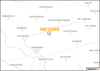 map of Sof\