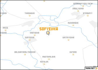 map of Sof\