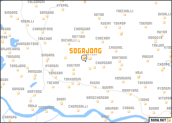 map of Sŏgajŏng