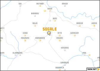 map of Sogale