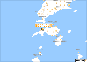 map of Sogalgŭm