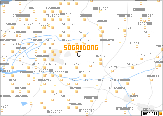 map of Sŏgam-dong