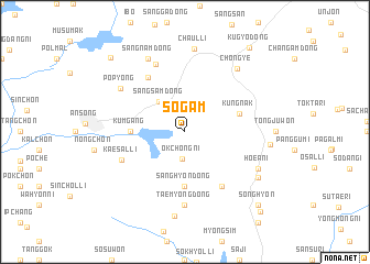 map of Sŏgam