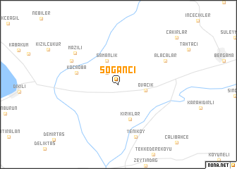 map of Soğancı