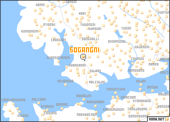 map of Sogang-ni