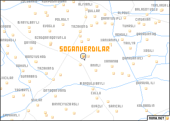 map of Soğanverdilǝr