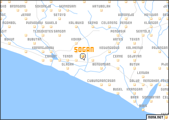 map of Sogan