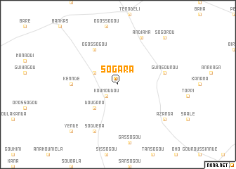 map of Sogara