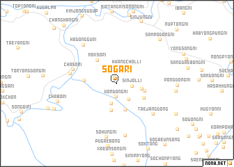 map of Sŏga-ri