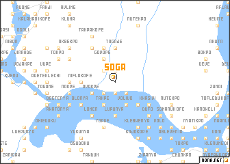 map of Soga