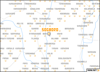 map of Sogboro