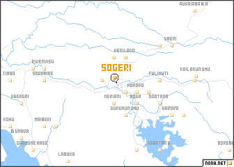 map of Sogeri