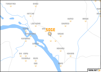 map of Soge