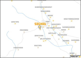 map of Şoghād