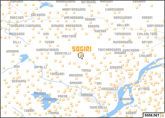 map of Sŏgi-ri