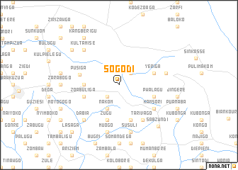 map of Sogodi