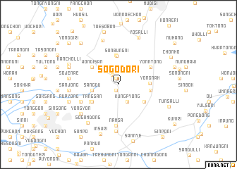 map of Sŏgodo-ri