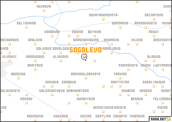 map of Sogolevo