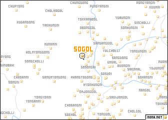 map of Sŏ-gol