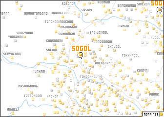 map of Sŏ-gol